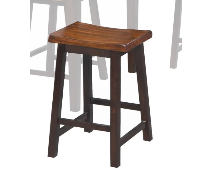 Acacia Saddle Stool